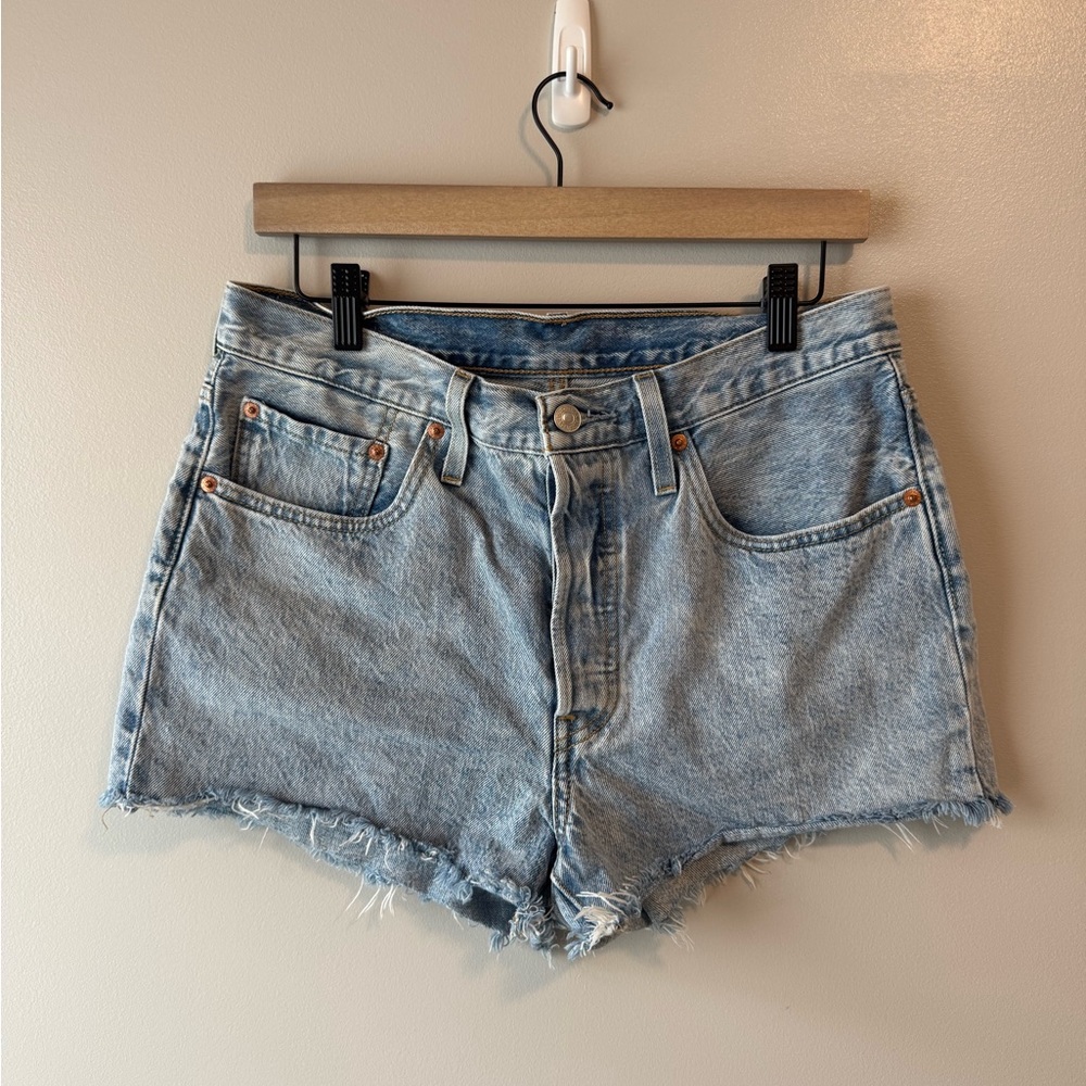 Levi's 501 Classic Blue Jeans Shorts